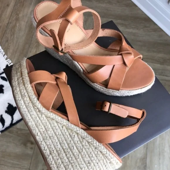 SOLUDOS • Charlotte Espadrilles Heels Wedges Shoes Sandals Includes Box - Picture 6 of 6